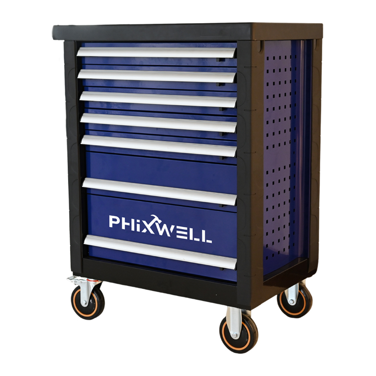 719511 PHIXWELL instrumentum scrinii 7 tegimenta cum Plastic anguli protectoribus et plateis operculum