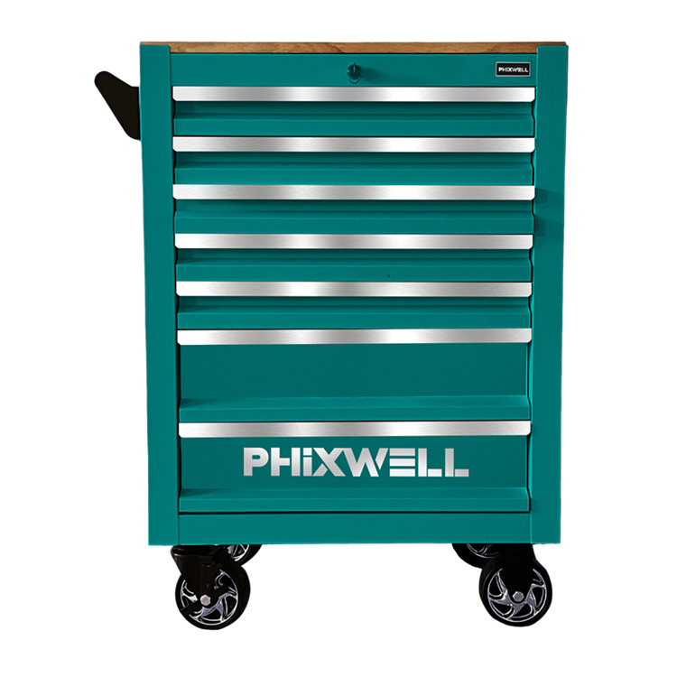 PHIXWELL 7 conportantes scrinium cum ligneo countertop