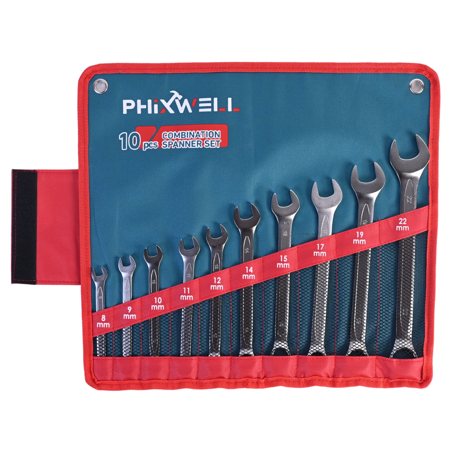 717532 PHIXWELL 10 PCS iunctura clavis set
