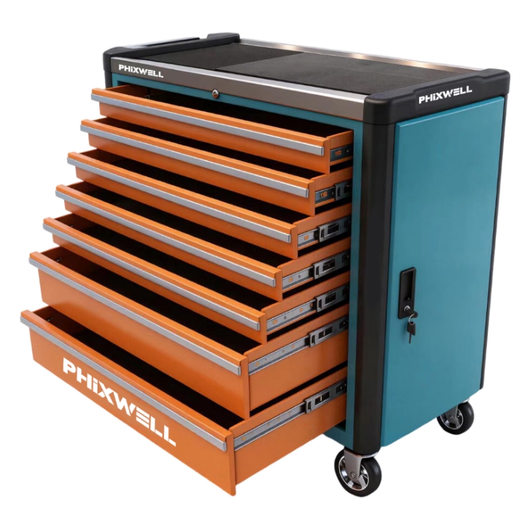 Novum exemplar scrinium instrumentum 7 conportantes