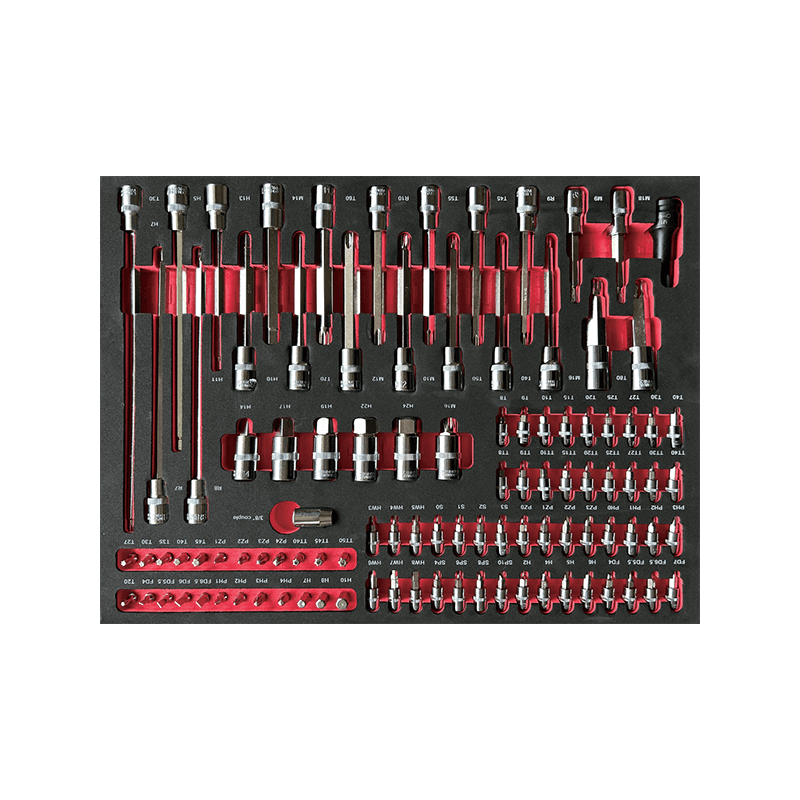 PHIXWELL 249pcs Tool Cabinet Tool Set