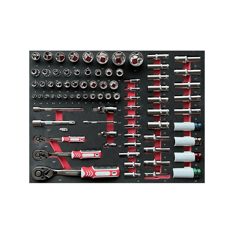 PHIXWELL 249pcs Tool Cabinet Tool Set